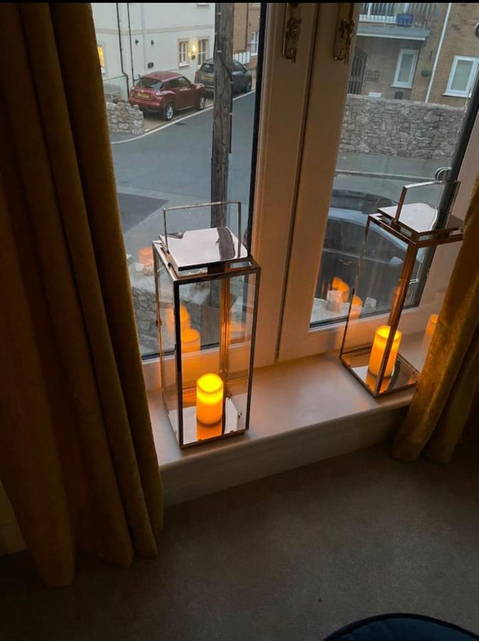 Luxury Modern 1Bed Sea View Apartment Rhôs-on-Sea 外观 照片