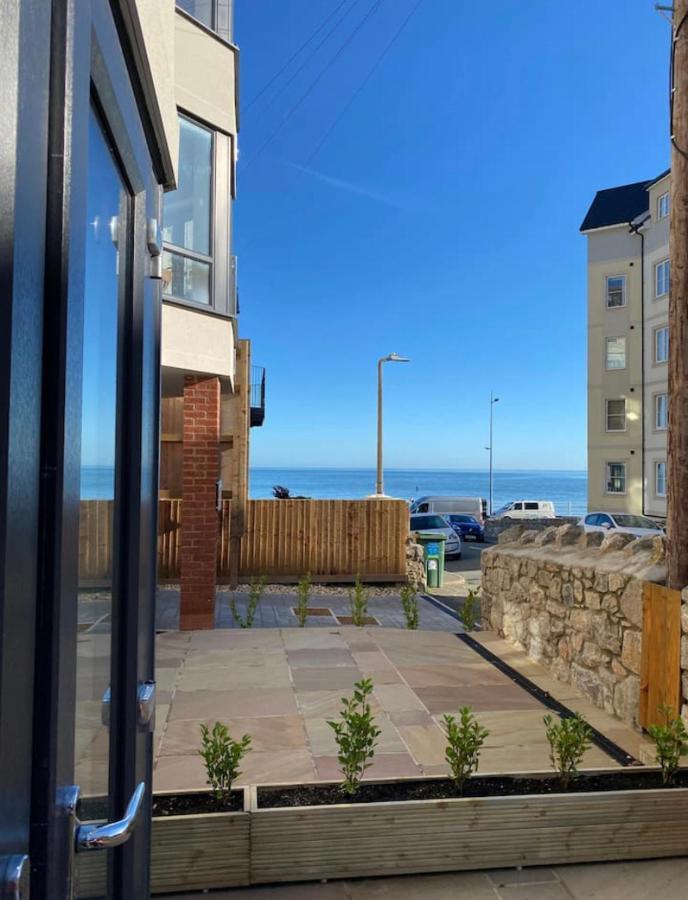 Luxury Modern 1Bed Sea View Apartment Rhôs-on-Sea 外观 照片